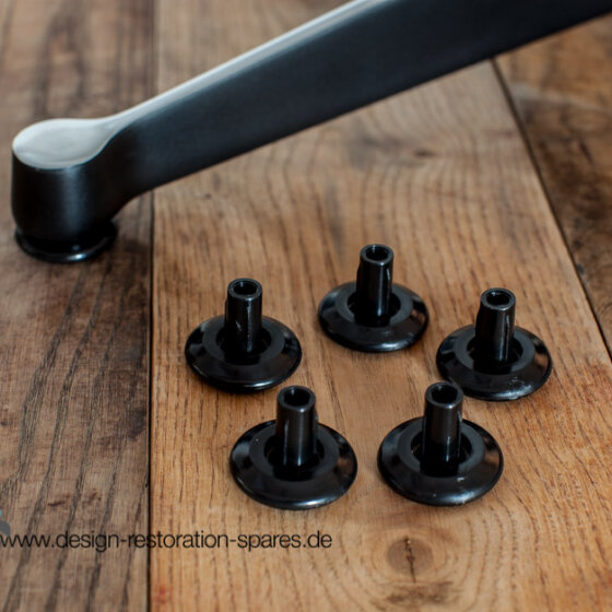 Eames Lounge Chair and Ottoman Glides | BLACK or WHITE original VITRA