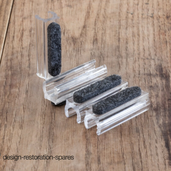 Bertoia Diamond- Bird- and Side Chair Glides | Set of 4
