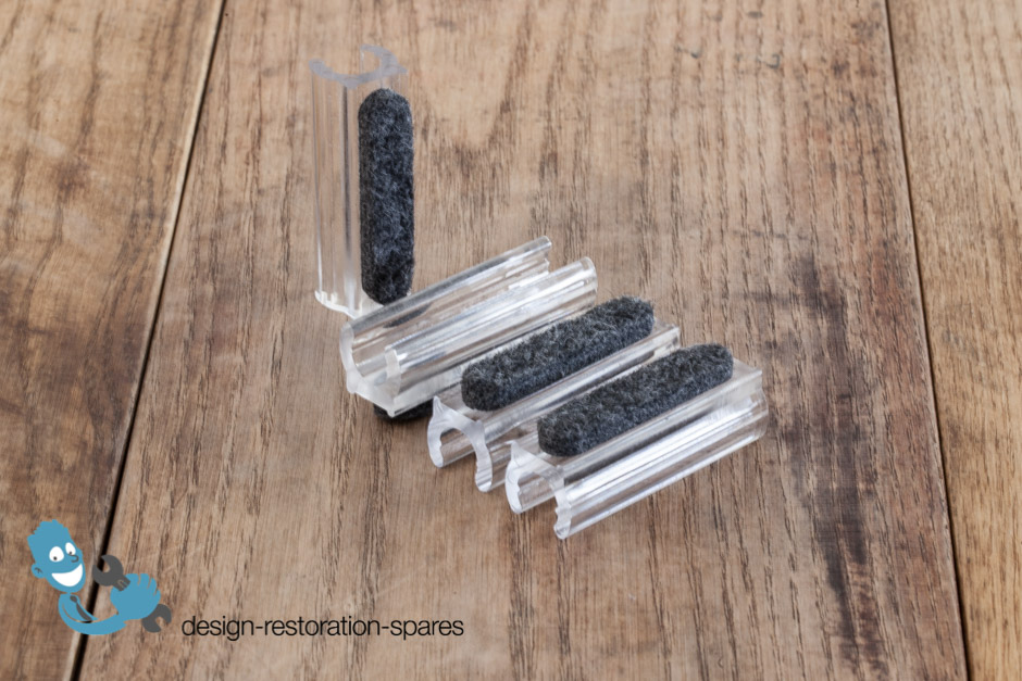 Bertoia Diamond- Bird- and Side Chair Glides | Set of 4