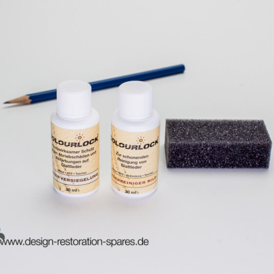 Smooth Leather Cleaning MINI Set With Leather Protector