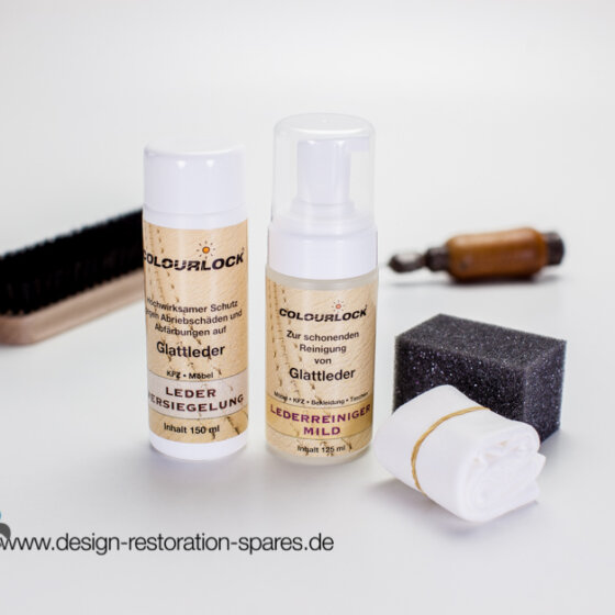 Smooth Leather Cleaning Set SOFT with Leather Protector