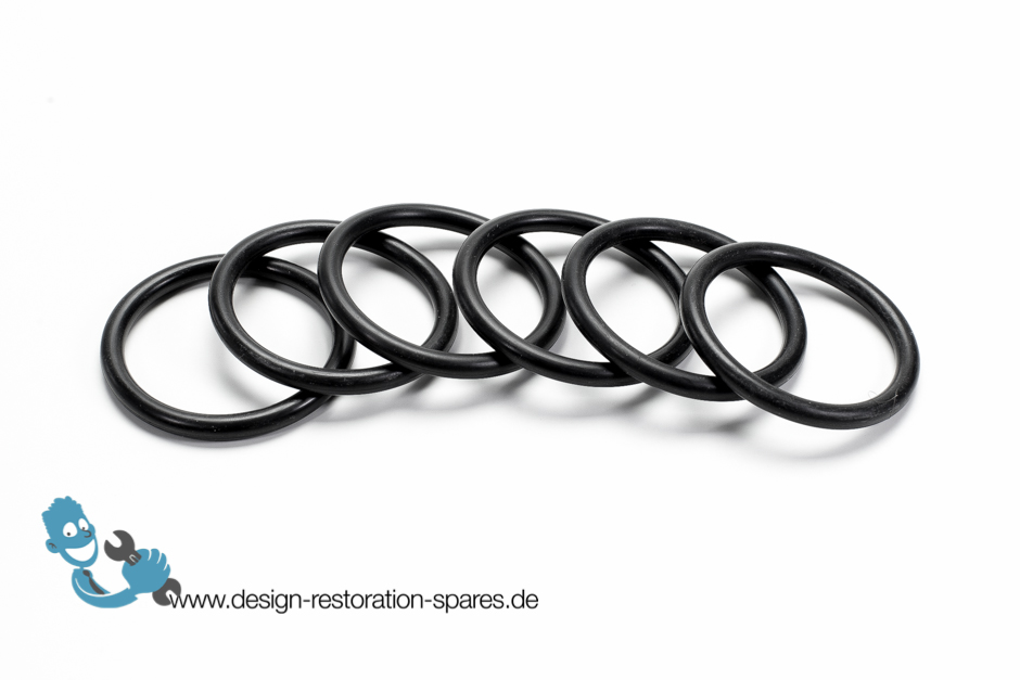 Poul Kjaerholm | Ejvind Kold Christensen | Fritz Hansen | Table Expansion PK54A | Rubber Ring Set of 6