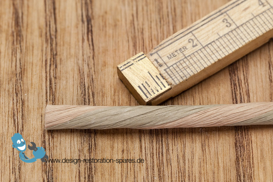 Wicker Material | Bulrushes Twisted Beige Green