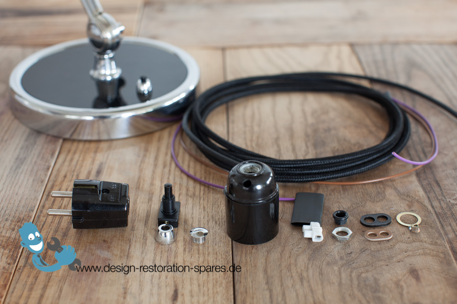 Electrical Rewiring Set for Vintage Kaiser IDELL 6631