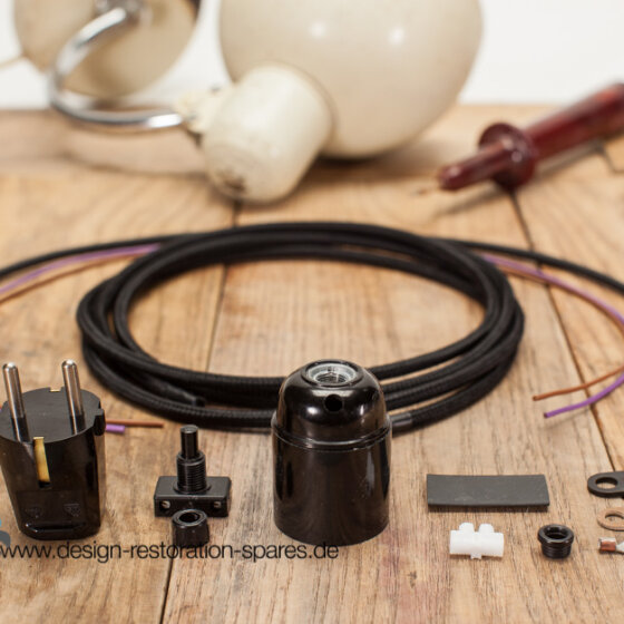 Electrical Rewiring Set for Vintage Kaiser IDELL 6551 + 6551 Super + 6722 + 6556