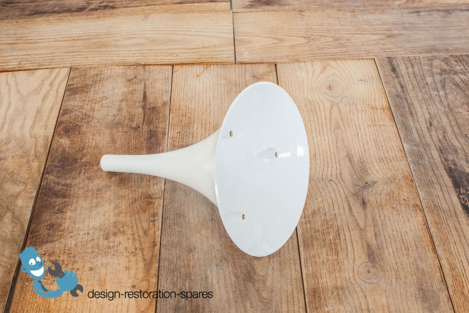 Upper Trumpet Fixture for Verner Panton Panthella Table and Floor Lamp