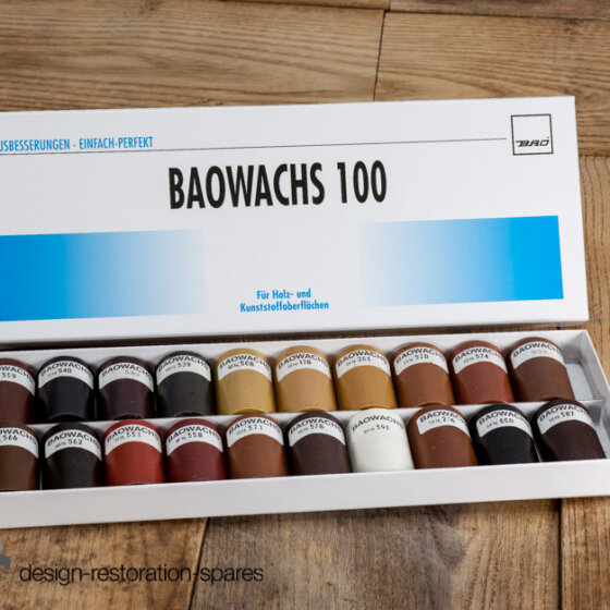 For quick repair of damages at wooden surfaces | BAO WAX-STOPPING 100