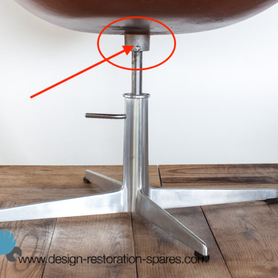 Swivel Bearings for height adjustable vintage Swan Chair