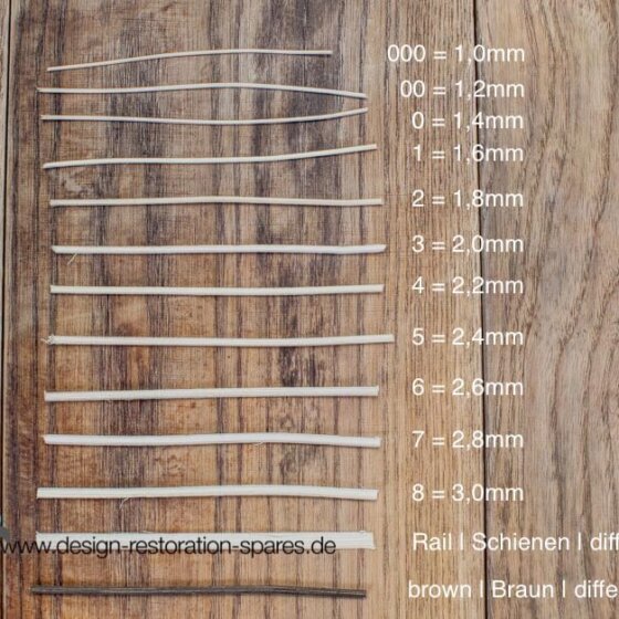 Different Wickerwork Materials | Wicker Rattan Reed Seaweed Rush and Willow