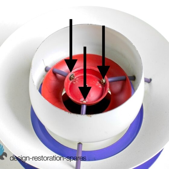 Nut and Washer Set | Louis Poulsen | Poul Henningsen | PH5 & PH50